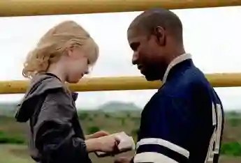 Denzel Washington and Dakota Fanning