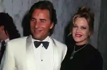 Don Johnson and Melanie Griffith