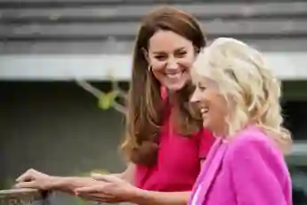 Duchess Kate And Jill Biden Step Out Together To Visit Preschool