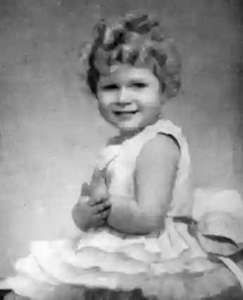 Queen Elizabeth II as a young child