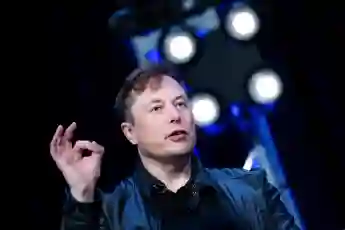 Elon Musk en el Washington Convention Center, 2020