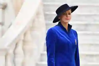 Princess Charlène on Monaco's National Day on November 19, 2017