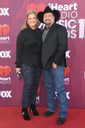 Trisha Yearwood and Garth Brooks attend the 2019 iHeartRadio Music Awards on March 14, 2019 in Los Angeles, California.