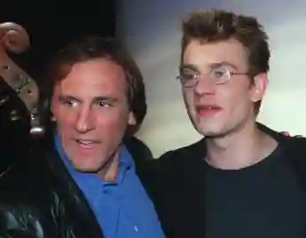 Gérard Depardieu y Guillaume Depardieu en 1997