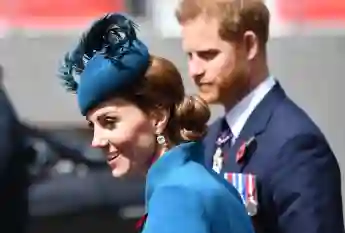 Duchess Kate and Prince Harry in 2019