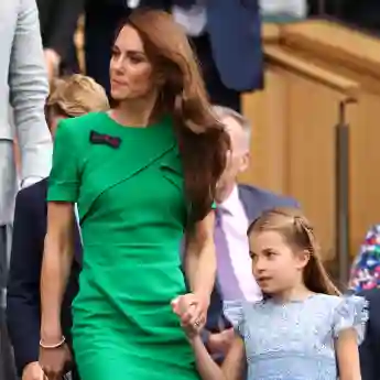 Duchess Kate Princess Charlotte Tennis Tournament Wimbledon 2023