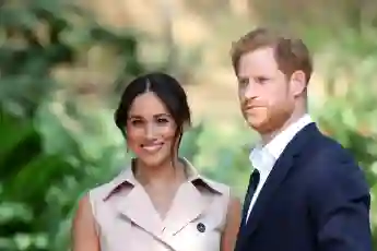 Duchess Meghan and Prince Harry on the second day of their visit to Johannesburg on October 2, 2019