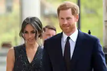 Duchess Meghan and Prince Harry at the memorial ceremony at St Martin-in-the-Fields in Trafalgar Square, London on April 23, 2018
