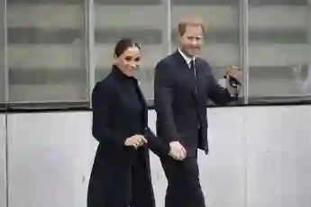 Duchess Meghan and Prince Harry in New York on September 23, 2021