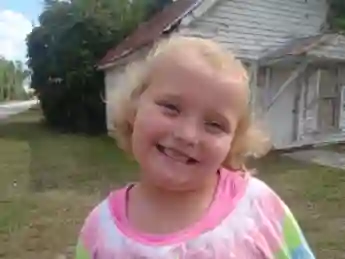 La nouvelle Honey Boo Boo' : Alana Thompson en 2012.