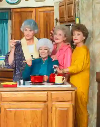 The Cast of 'The Golden Girls'.