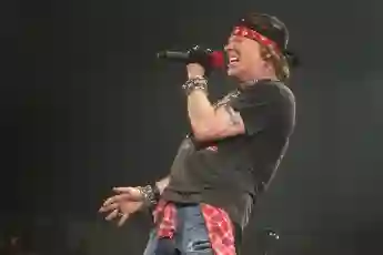 November 28 2017 San Diego California USA Axl Rose of the rock band Guns N Roses performs dur