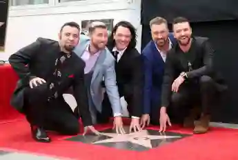 Le groupe N Sync inaugure son étoile sur le Walk of Fame 30 April 2018 Hollywood California Ch