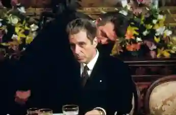 Al Pacino & Richard Bright Characters: Don Michael Corleone, Al Neri Film: The Godfather: Part Iii (USA 1990) Director: