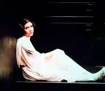 Star Wars Star Wars, aka Krieg der Sterne, USA 1977, Regie: George Lucas, Charakter: Carrie Fisher als Prinzessin Leia,