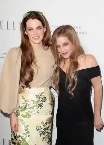 **FILE PHOTO** Lisa Marie Presley Reportedly In Critical Condition and In Coma. BEVERLY HILLS, CA - OCTOBER 16: Riley Ke
