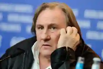 Gerard Depardieu Is Charged With Rape File photo - Gerard Depardieu attending the Saint-Amour Press Conference during th