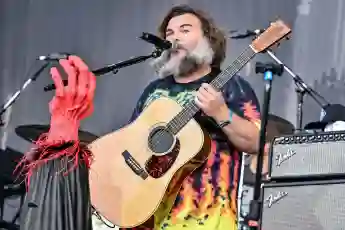 Hellfest Festival Tenacious D Jack Black with Tenacious D performing live on stage during Hellfest Open Air Festival in