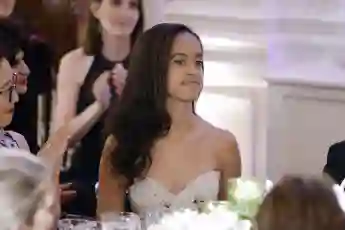 State Dinner In Honor Of Canadian PM Trudeau - Washington Malia Obama attends a state dinner at the White House March 10