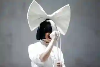 Sia Sia, the Australian pop singer and songwriter, performs a live concert at the Danish music festival SmukFest 2016. D