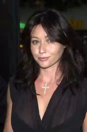 at the world premiere of Columbia Pictures S.W.A.T. at Mann Village Theater, Westwood, CA 07-30-03 Shannon Doherty at th