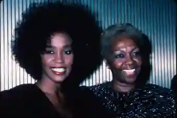 (L-R)  Singer  Whitney  Houston  and  mother,  singer  Cissy  Houston.DMI/The  LIFE  Picture  Coll