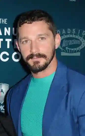 Shia LaBeouf at the Los Angeles premiere of 'The Peanut Butter Falcon' held at the ArcLight Cinemas