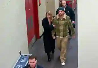 December 19, 2023: Taylor Swift and Travis Kelce leave after the Buffalo Bills defeated the Kansas City Chiefs, 20-17, o