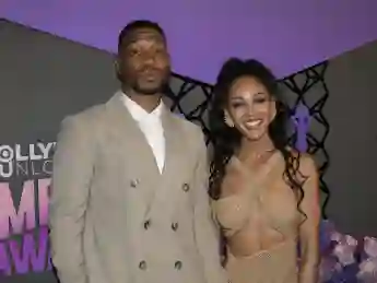 June 21, 2024, Beverly Hills, California, USA: JONATHAN MAJORS and MEAGAN GOOD attend the 4th Annual Hollywood Unlocked