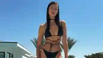 Irina Shayk Coachella outfit bikini