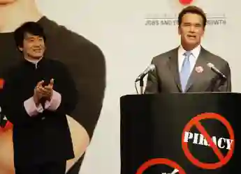 Jackie Chan Battles Arnold Schwarzenegger In Trailer For 'Iron Mask'