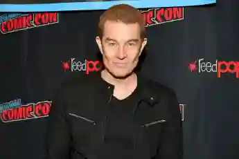 James Martsers poses for a photo during New York Comic Con 2019