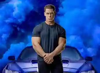 John Cena en una imagen promocional de la película 'Rápidos y furiosos 9'