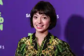 Mona Lisa And The Blood Moon Premiere - LA American actress Kate Micucci arrives at the Los Angeles Special Screening Of