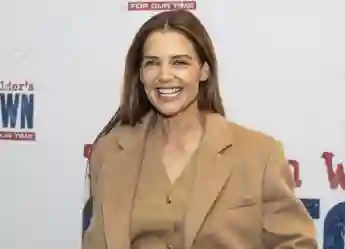 September 6, 2024, New York, New York, United States: Katie Holmes wearing jacket by Blaze Milano attends press preview