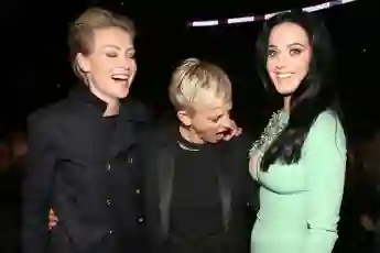 Portia de Rossi, Ellen DeGeneres y Katy Perry