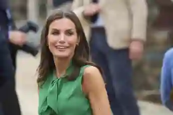 Queen Letizia on May 12, 2022