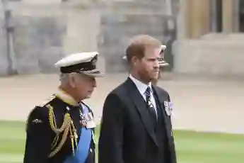 King Charles and Prince Harry