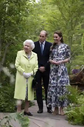 Queen Elizabeth, Duchess Kate, Prince William