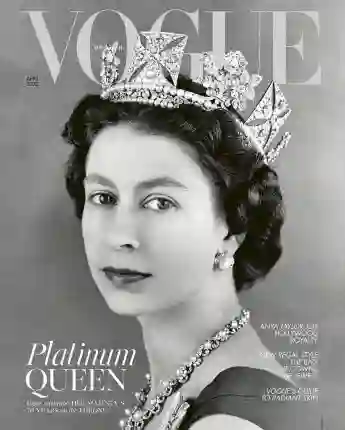 Queen Elizabeth on the cover of Vogue