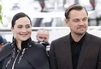 Leonardo DiCaprio and Lily Gladstone