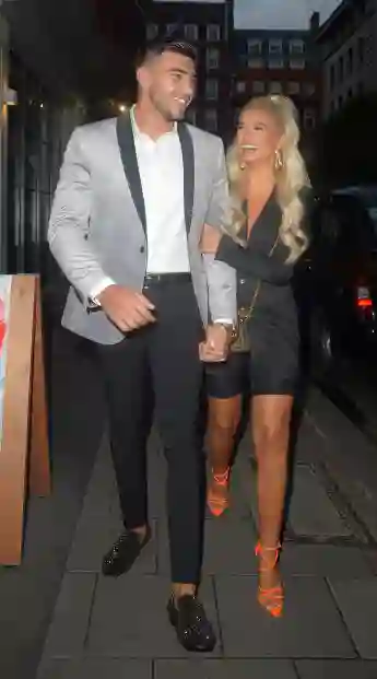 Tommy Fury and Molly-Mae Hague in London in 2019.