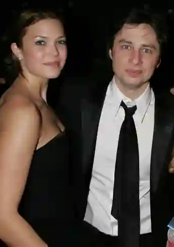 Mandy Moore and Zach Braff starred together in 'Scrubs'