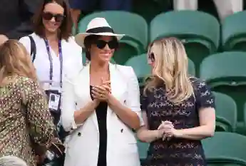 Duchess Meghan attends Wimbledon Finals Day 4 on July 4th, 2019