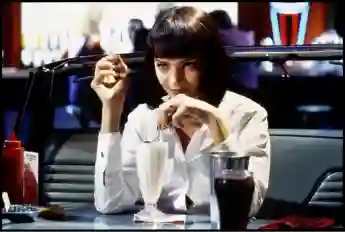 Uma Thurman in Pulp Fiction