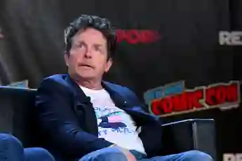 Michael J Fox at New York Comic Con 2022