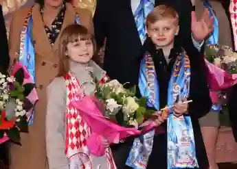 Prince Jacques and Princess Gabriella