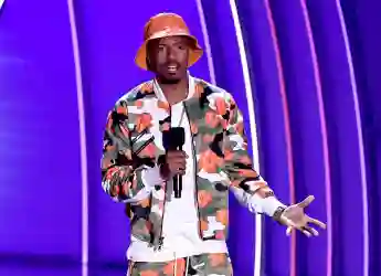 TV personality Nick Cannon speaks onstage at the Nickelodeon Kids' Choice Sports Awards 2015, July 16, 2015