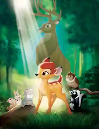 Póster de la película 'Bambi'