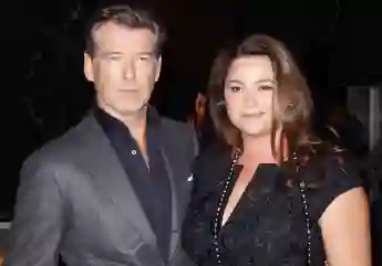 Pierce Brosnan and Keely Shaye Smith at the premiere of The Greatest on March 25, 2010